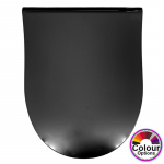 Pressalit Sway D Soft Close With Lift Off Top Fixing Toilet Seat & Cover Black 934001-BL6999