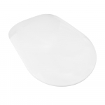 Cesame Sintesi Toilet Seat & Cover With Standard Hinge S005T03-White
