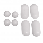 Porcelanosa Itaca Toilet Seat & Cover Buffer Set White 100041190