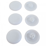 Sottini Mavone Toilet Seat & Cover Buffer Set White EW02367