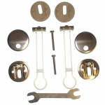Villeroy & Boch Lifetime Soft Close Toilet Seat Hinge Set 9M02S061