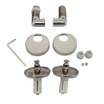 Kerasan Ego Soft Close Toilet Seat Hinge Set Chrome R108A06