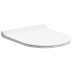 Nuie Round Sandwich Soft Close Quick Release Toilet Seat & Cover White NCG398