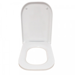 Choice Narrow Square S3 Soft Close Quick Release Toilet Seat & Cover White CH.506361