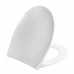 Pressalit Scandinavia Plus Soft Close With Lift Off Top Fixing Toilet Seat & Cover White 758000-BL6999