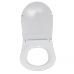 Cersanit Zen Slim Soft Close Quick Release Toilet Seat & Cover White K98-0221