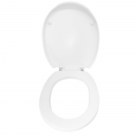 Noken Essence Round Soft Close Toilet Seat & Cover White 100040970 N365122031