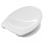 Pressalit Scandinavia Standard Close Bottom Fixing Toilet Seat & Cover White 75000-UN3999