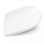 Pressalit Delight Soft Close With Lift Off Bottom Fixing Toilet Seat & Cover White 492000-D78999