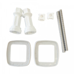 Bemis Oxford Standard Close STA-TITE Toilet Seat & Cover White 3900CPT000