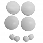 Duravit D-Code Vital Toilet Seat Buffer Set 1003710000