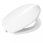 Celmac Celeste Plus Standard Close Toilet Seat & Cover With Metal Hinge & Stability Buffers  White SCK11WY