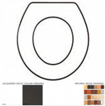 Lefroy Brooks Classic Solid Wood Replacement Toilet Seat & Cover BB.LEF.CLA