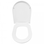 Pressalit Comfort D2 Soft Close With Lift-Off Top Fixing Toilet Seat & Cover Black 1050111-DK3999