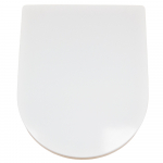 Nuie Provost Luxury Soft Close With Quick Release Toilet Seat & Cover White NTS007