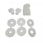 Duravit D-Code Vital Toilet Seat Hinge Set 0061731000