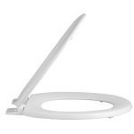 Nuie Carlton Moulded Wood Standard Close Toilet Seat & Cover White NTS303