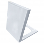Grohe Cube Ceramic Soft Close Quick Release Toilet Seat and Cover Alpine White 39488000