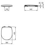 Armitage Shanks Edit R Soft Close Quick Release Toilet Seat & Cover White S079801