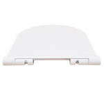 BagnoDesign Koy Slim Soft Close Toilet Seat And Cover White BDS-ORO-330S-C-WH