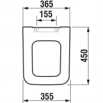 Jika Cubito Soft Close Quick Release Toilet Seat & Cover White H8934223000631