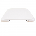 Twyford E100 Square Top Fix Hinge Soft Close Toilet Seat E17856WH
