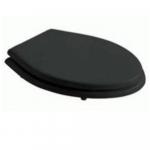 Galassia Ethos Standard Close Toilet Seat & Cover Black GAL-8482-NE