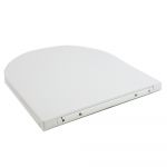 Euroshowers Short D Slimline Soft Close Toilet Seat & Cover White 87510