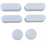 Armitage Shanks Camargue Toilet Seat & Cover Buffer Set White SV24001