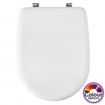 Cielo Ares Mono Standard Close Toilet Seat & Cover Polyester Resin Colour Option S474P11/A