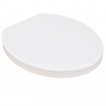 Azzurra Full 48 Standard Close Toilet Seat & Cover White C1800TI/F48