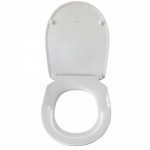 Pressalit 300 Slim Standard Close Toilet Seat & Cover White 1012000-DG6999