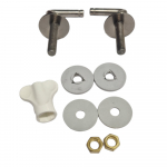 Ideal Standard Chloe Toilet Seat Hinge Set Stainless Steel E963067