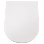 Duravit D-Code Soft Close Quick Release Toilet Seat & Cover White 0028590000