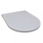BagnoDesign Toko Soft Close Slim Seat and Cover BDS-TOK-330S-C-WH