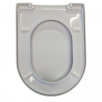 Duravit Starck 3 Elongated Standard Close Toilet Seat & Cover White 0063320000
