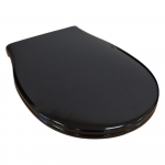 GSI Classic Soft Close Quick Release Toilet Seat & Cover Black MSC87CN20