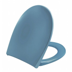 Pressalit Scandinavia Plus Soft Close With Lift Off Bottom Fixing Toilet Seat & Cover Bermuda Blue 758068-D05999
