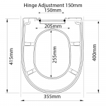 Laufen Mimo Soft Close Alternative Toilet Seat & Cover White CH.506410