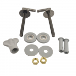 Pressalit Plaza 178 Fixed Bottom Fix Toilet Seat Hinge Set BA1P999