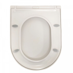 Imex Ceramics Alma Soft Close Wrapover Quick Release Toilet Seat & Cover White SSW1088SCQR