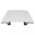 Gala Emma Square Soft-Close Toilet Seat & Cover White 5164101