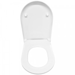 Vessini Opaz Soft Close Toilet Seat & Cover White VESW-05-7505