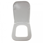 Lecico Zara Soft Close Quick Release Toilet Seat & Cover (BTW Pan) White ZASTSCCC