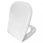 Duravit D-Code Standard Close Toilet Seat & Cover White 0067310000