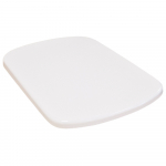 Twyford E100 Square Top Fix Hinge Soft Close Toilet Seat E17856WH