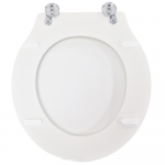 Simas Londra Standard Close Toilet Seat & Cover Polyester Resin Colour Options S447P11/A