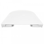 FixRite D-Line Long Fit Soft Close Toilet Seat & Cover White FR126600