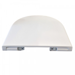 Geberit iCon Soft Close Lockable Quick Release Toilet Seat and Cover White 501.660.01.1