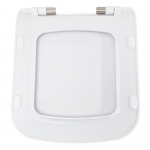 Moods Cedarwood Thin Soft Closing Toilet Seat & Cover White DISA0034